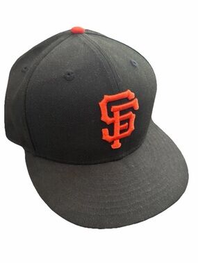 San Francisco Giants New Era Fitted Hat Size 7 1/2